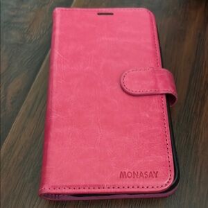 Pink Phone Wallet Case